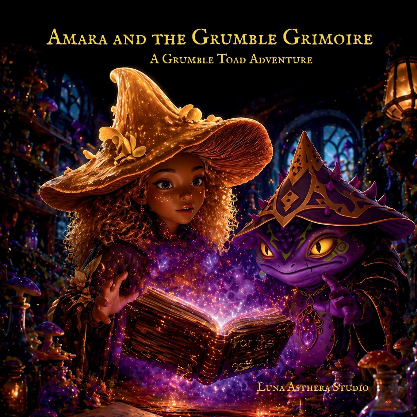 Amara and the Grumble Grimoire: A Grumble Toad Adventure: 5