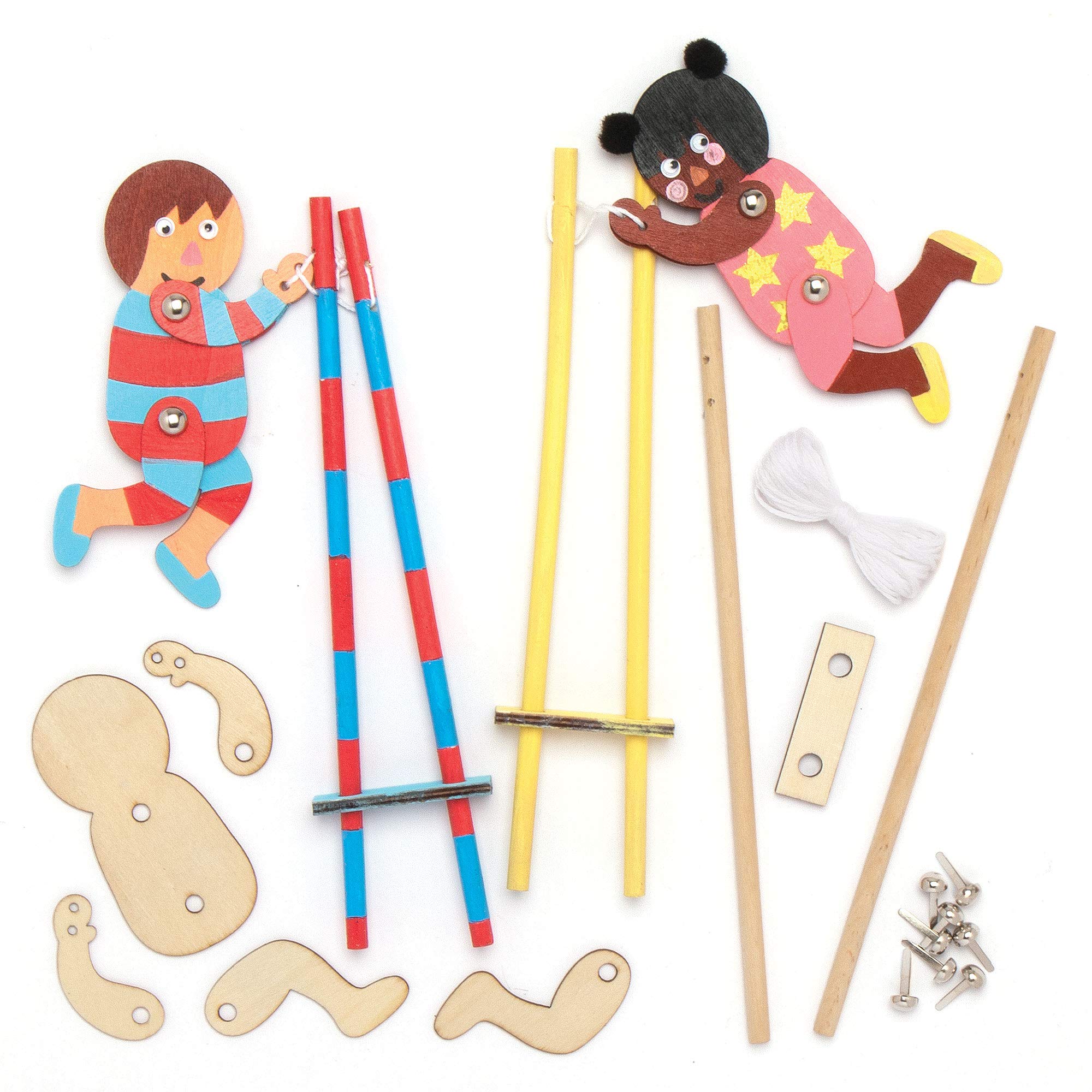 Kit Fata in Legno Baker Ross (confezione da 3)- Ideale per progetti