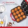 Holstein Housewares Non-Stick 12-Count Electric Cupcake Maker Machine thumbnail 2