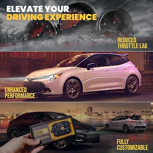 Miniatura 7 de PEDAL COMMANDER Para Toyota Corolla (2014 y posteriores) Compatible con L, LE, S, SE, XLE, XSE (1.3L 1.4L 1.6L 1.8L 2.0L) Gas e Hybrid  Controlador