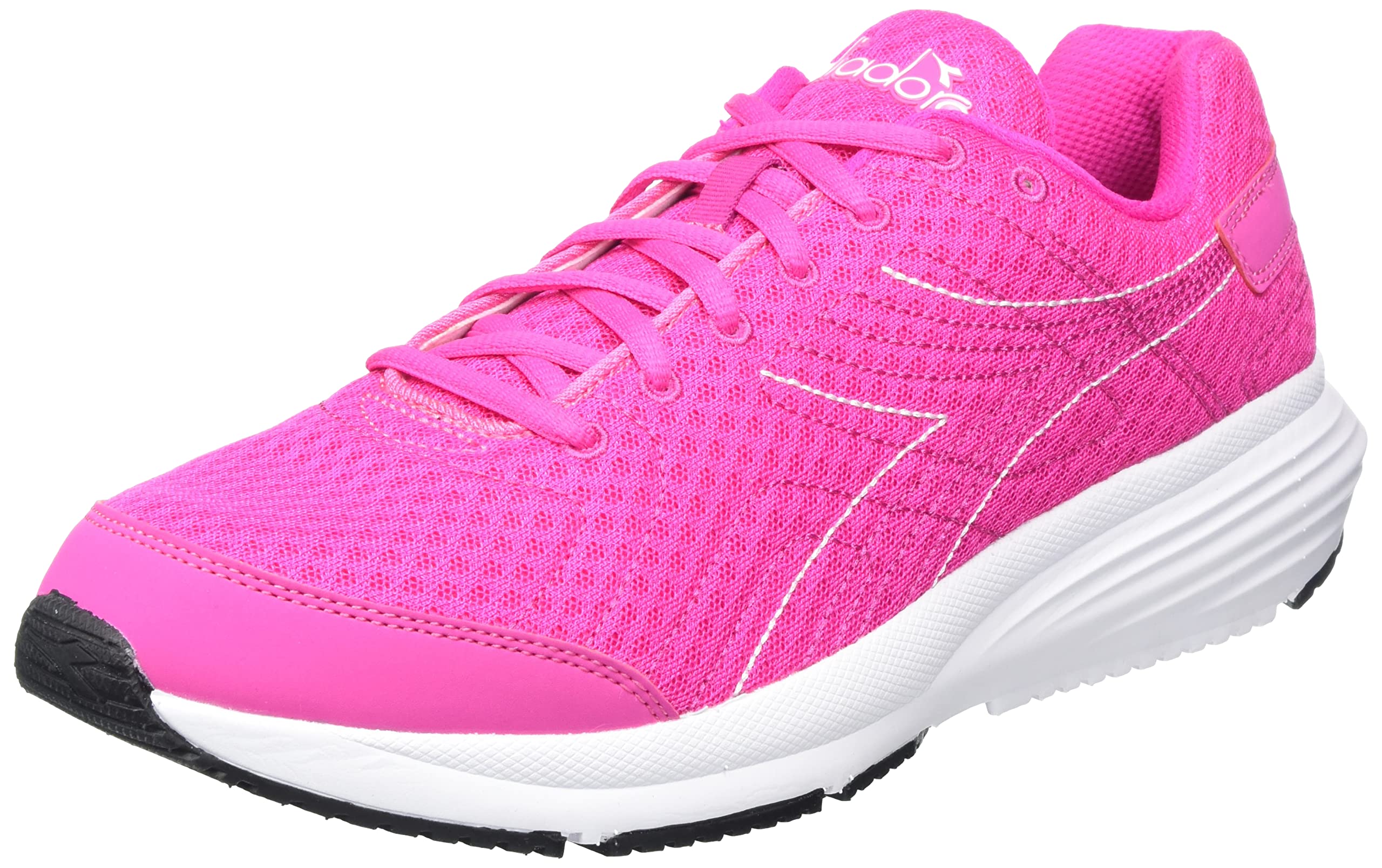 Diadora Flamingo 7 W, Gymnastics Shoe, RHODAMINE RED C/White,