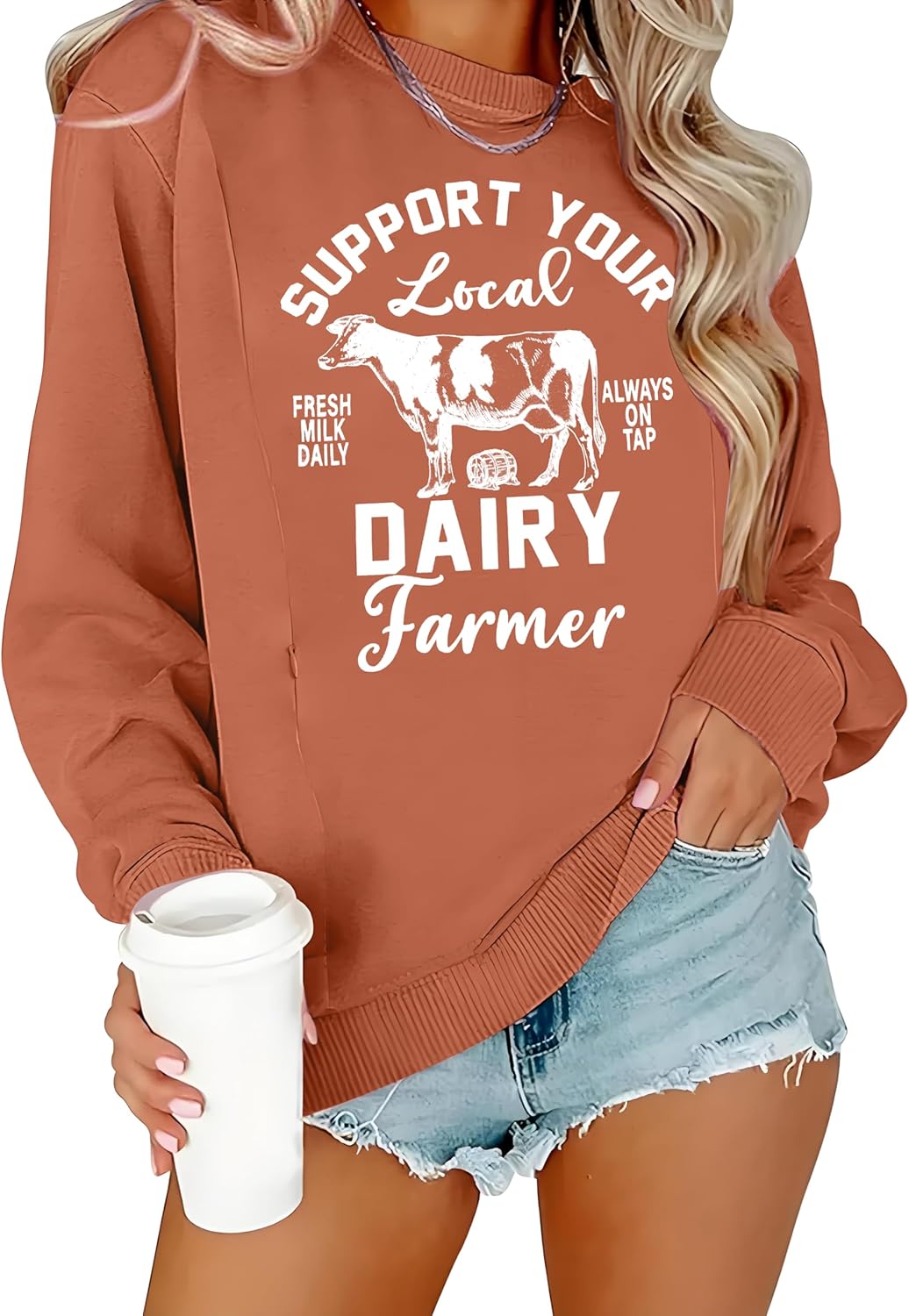 ASTANFY Maternity Nursing Sweatshirts for Breastfeeding Women Friendly Zipper Nursing Sweatshirt Mama Breast Feeding Sweater