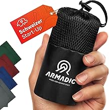 Hüttenschlafsack aus Mikrofaser oder Bio-Baumwolle (nur 230g / 380g) - Ultra leicht, klein und dünn. Reiseschlafsack, Schlafsack Inlett, Inlay I Ideal für Backpacking, Hostels und Berghütten