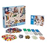 PLUS PLUS - Learn to Build Super Set - Basic Mix, 1,200 Pieces w/ 4 Baseplates - Construction Building Stem / Steam Toy, Interlocking Mini Puzzle Blocks for Kids