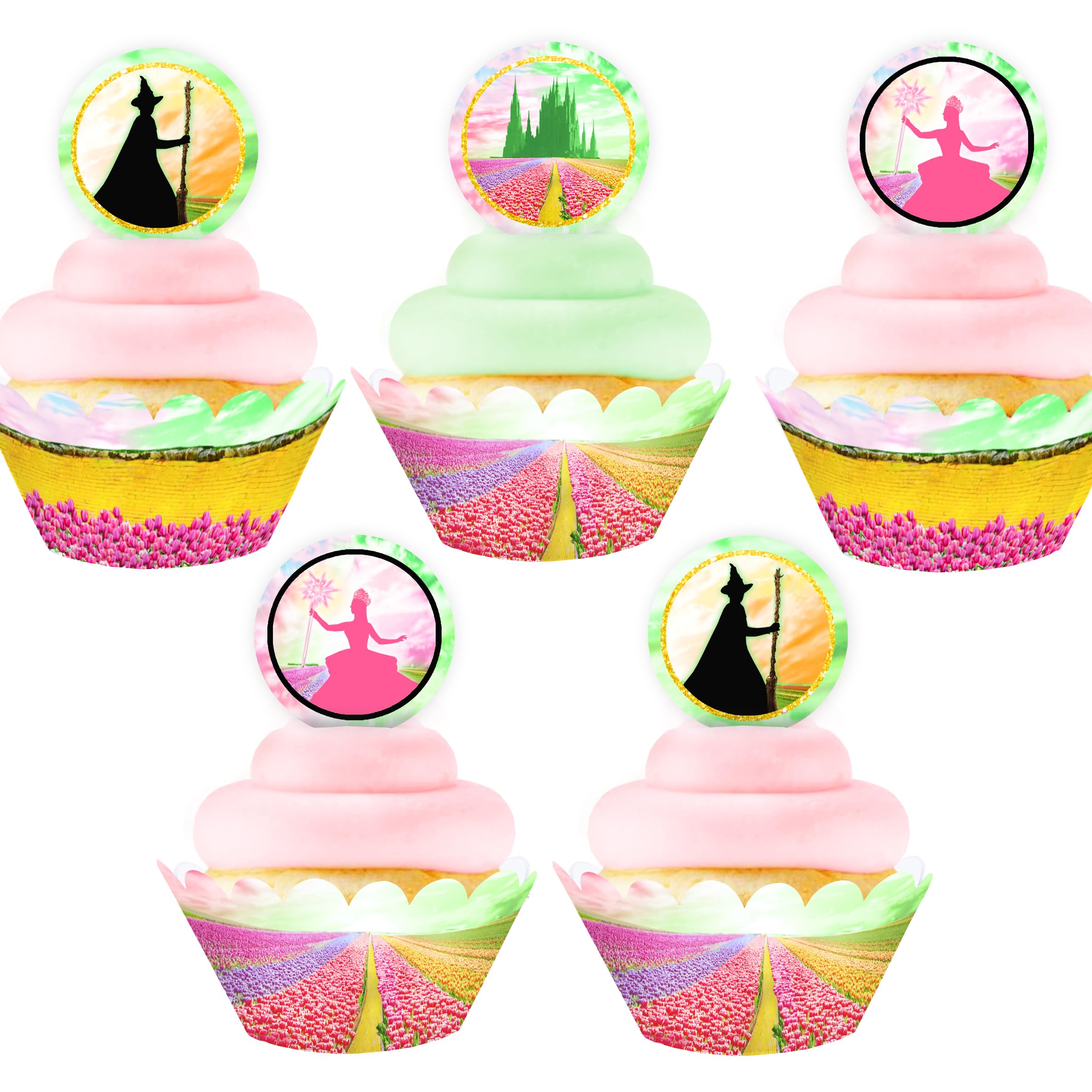 Amazon.co.jp: Wicked Wizard カップケーキキット - 48ピース