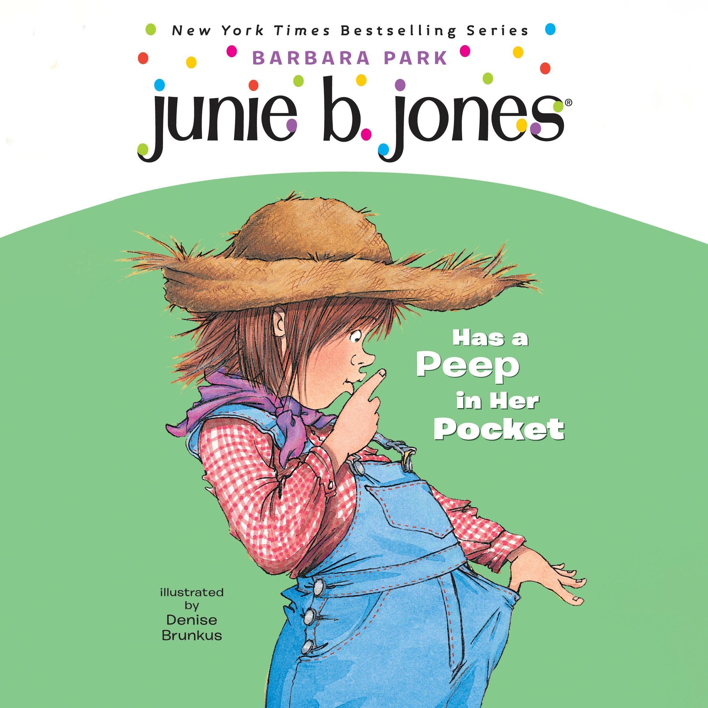 Cover art for Junie B. Jones Has a Peep in Her Pocket