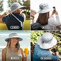 Vista 91 de GearTOP Safari Sun Hat for Men and Sun Hats for Women UV Protection UPF 50+ Hiking, Gardening, Fishing