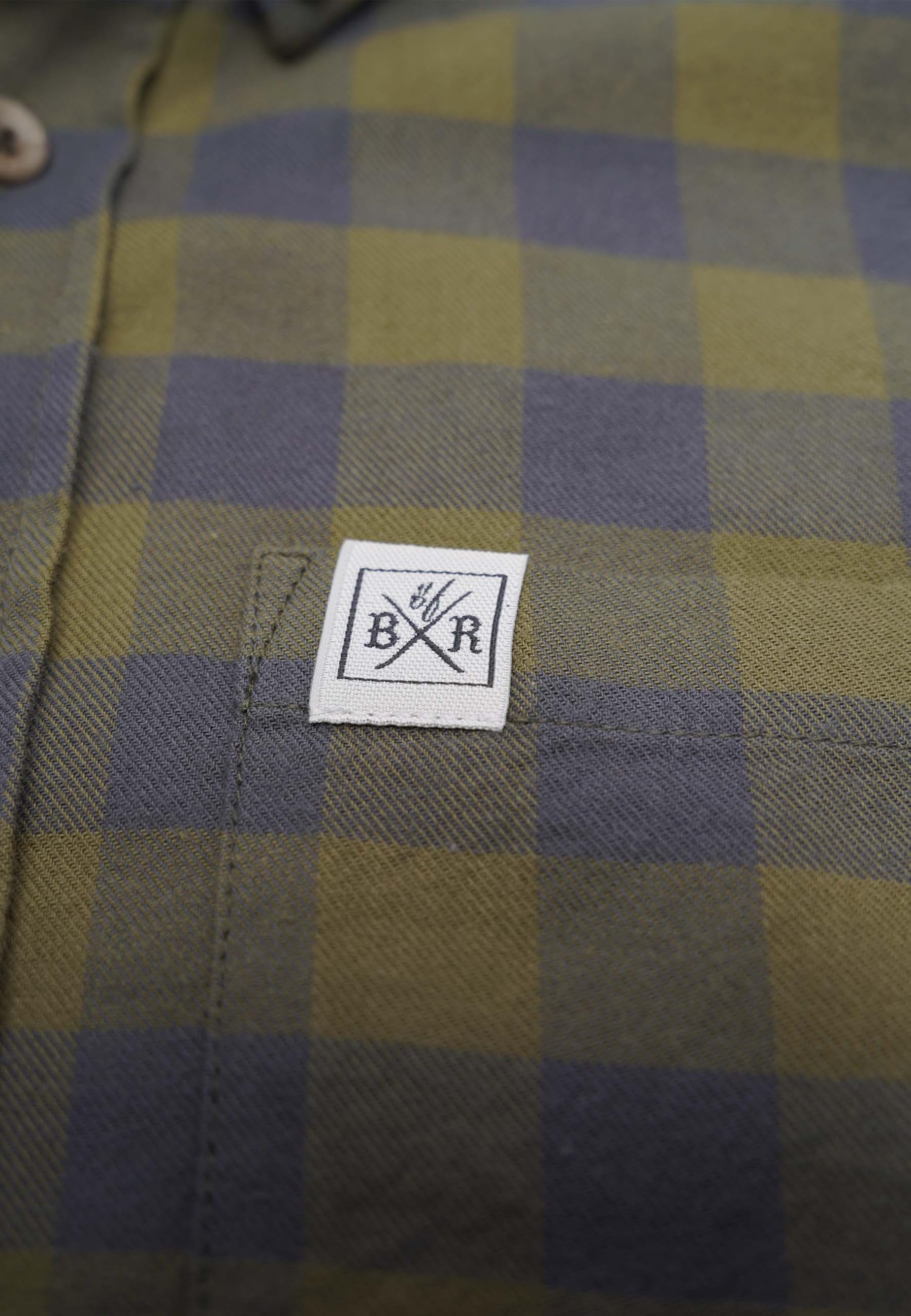 Band of Rascals Kinder Hemd Flannel Check aus Bio-Baumwolle