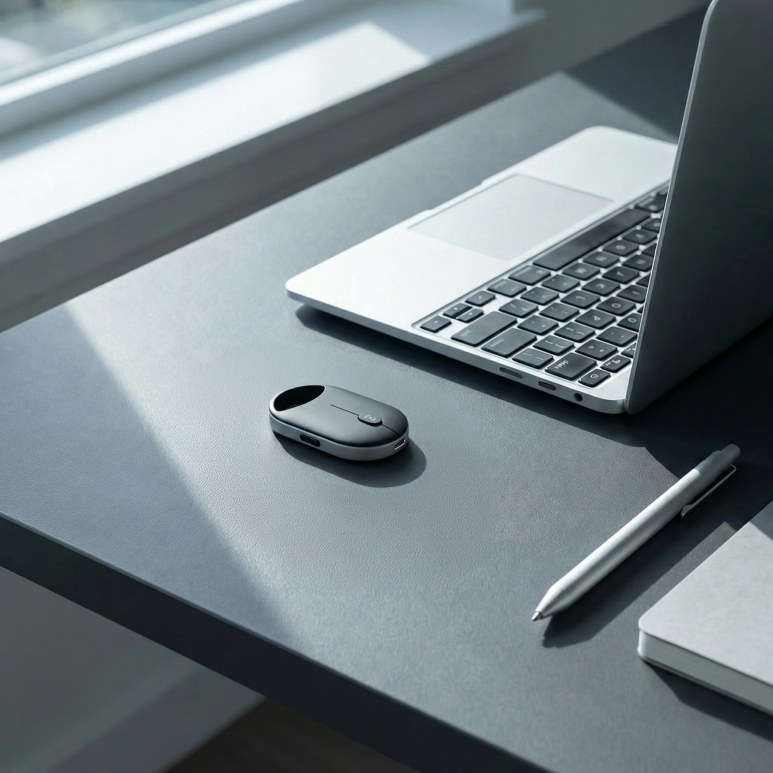 CSL - Wireless Maus mini Format – kabellos Bluetooth/Funk 2,4 GHz – Koppelung mit Zwei Geräten zugleich – Links-/ Rechtshänder-Modus – Windows Mac OS Android – Desktop PC Notebook Laptop Mac - 4