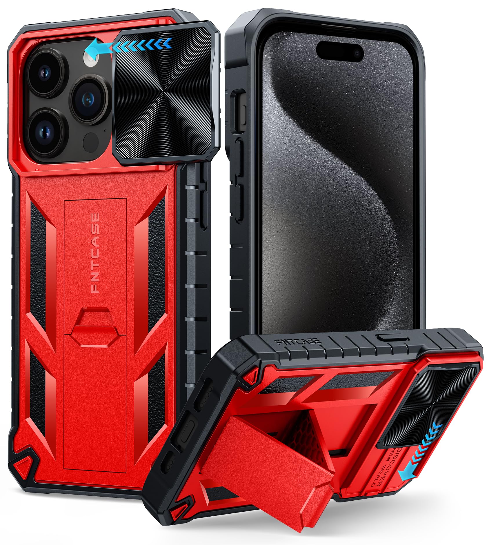 Amazon.com: FNTCASE for iPhone 15 Pro Case: Military Grade Drop