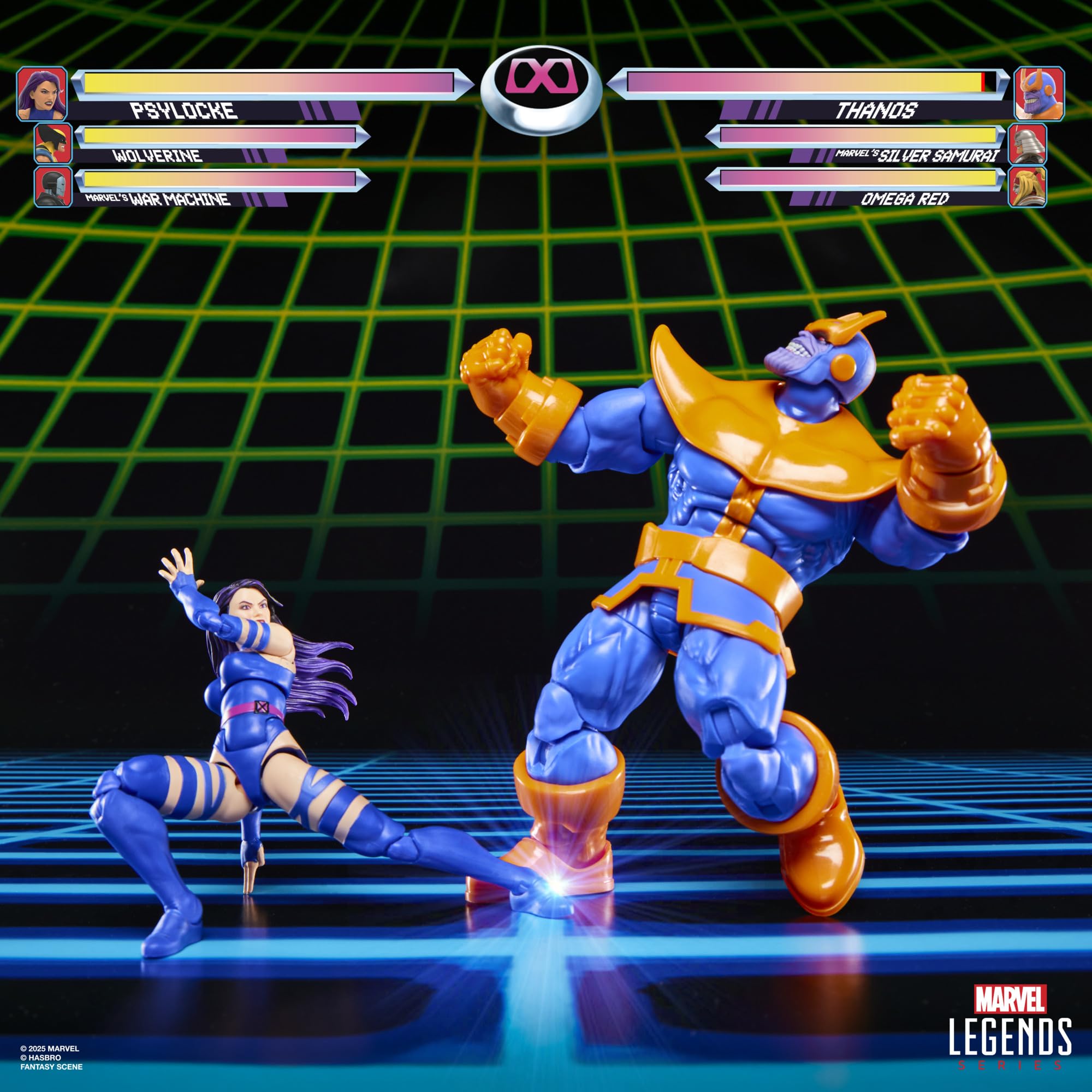 マーベルレジェンド ゲーマーバース サイロック フィギュア マブカプ X 