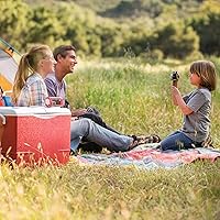 Vista 2 de Midland ER210 - Radio AM/FM compacta de emergencia con manivela, múltiples fuentes de alimentación que funciona como linterna de emergencia SOS