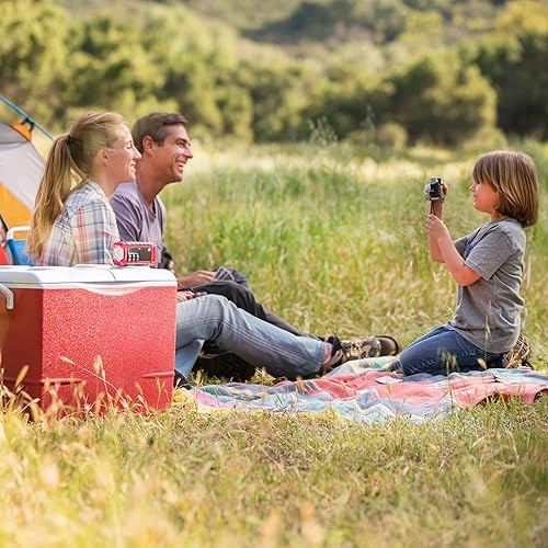 Miniatura 7 de Midland ER210 - Radio AMFM compacta de emergencia con manivela, múltiples fuentes de alimentación que funciona como linterna de emergencia SOS,