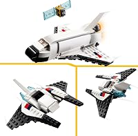 LEGO Creator 3 az 1-ben Űrsikló Építőjáték - Átalakítható Űrhajó Készlet Gyerekeknek 6+ Éves Kortól, 144 db-os Kreatív Ajándék

AI: I've cre 3