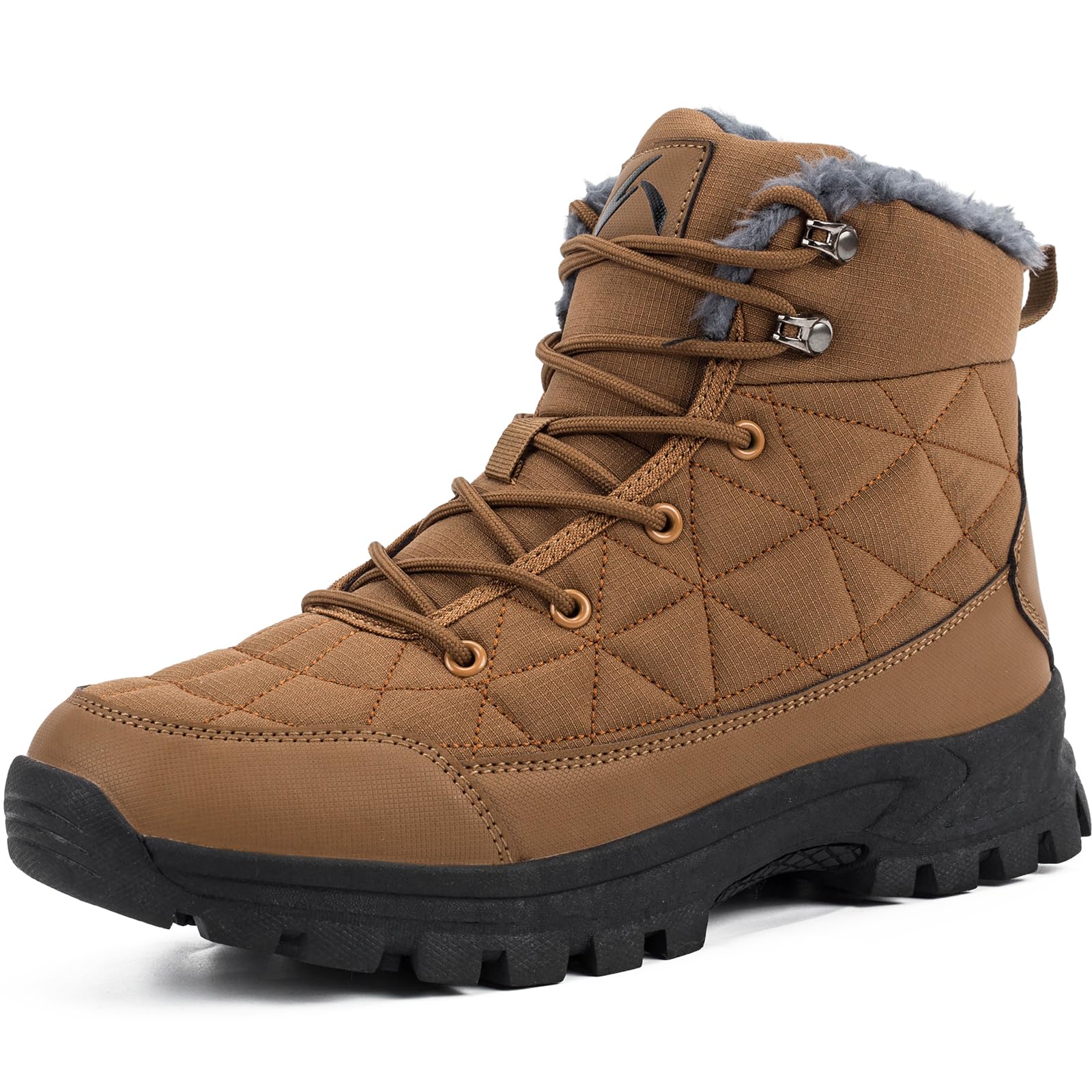 TORISKY Stivali Invernali Uomo Donna Scarpe Cotone Outdoor Impermeabili Trekking Caldo Piatto Caviglia Stivaletti Neve