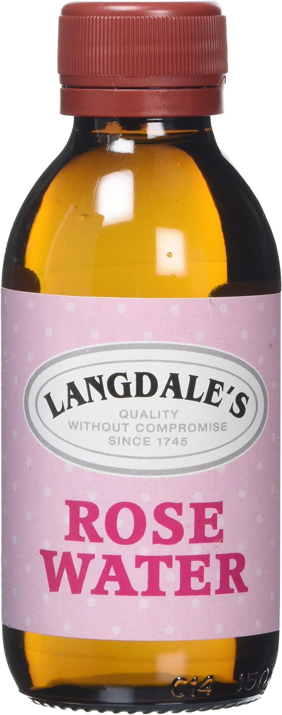 Langdale Rose Water Flavouring Essence 150 ml (Pack of 6)