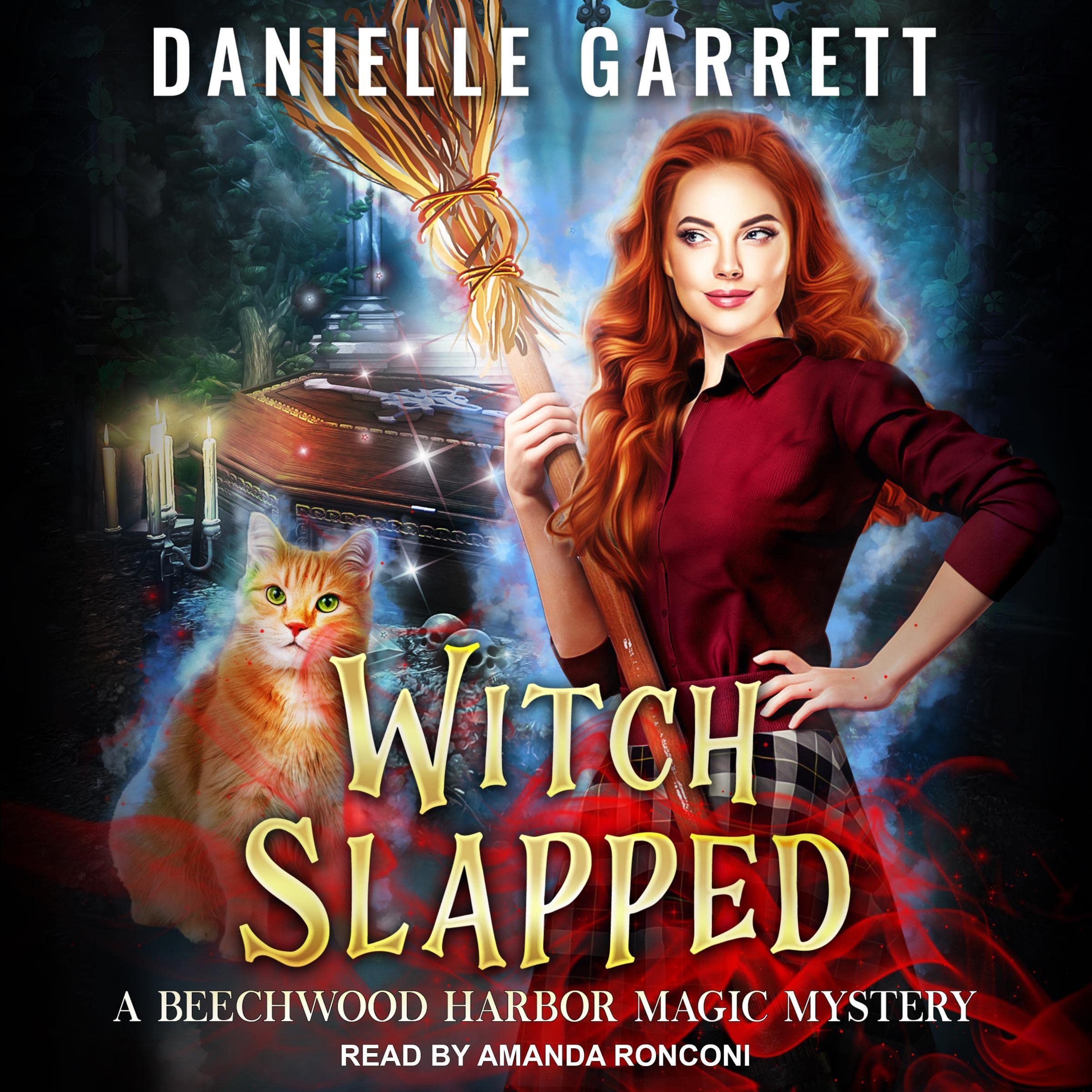 Cover art for Witch Slapped: Beechwood Harbor Magic Mystery series, Book 3