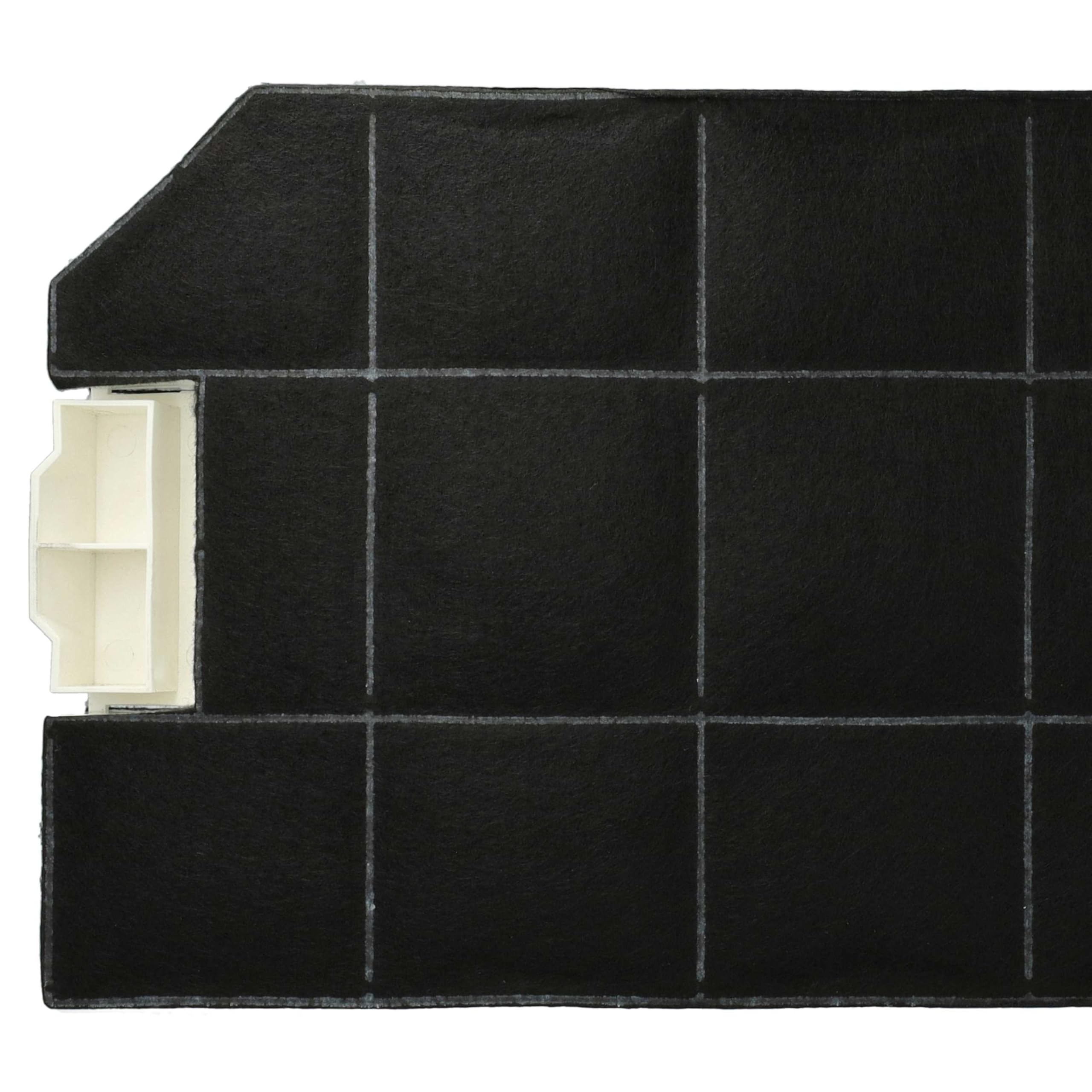 vhbw 2x Filtro a carboni attivi sostituisce Bosch DHZ3300 per cappe aspiranti - 49,6 x 23 x 3 cm