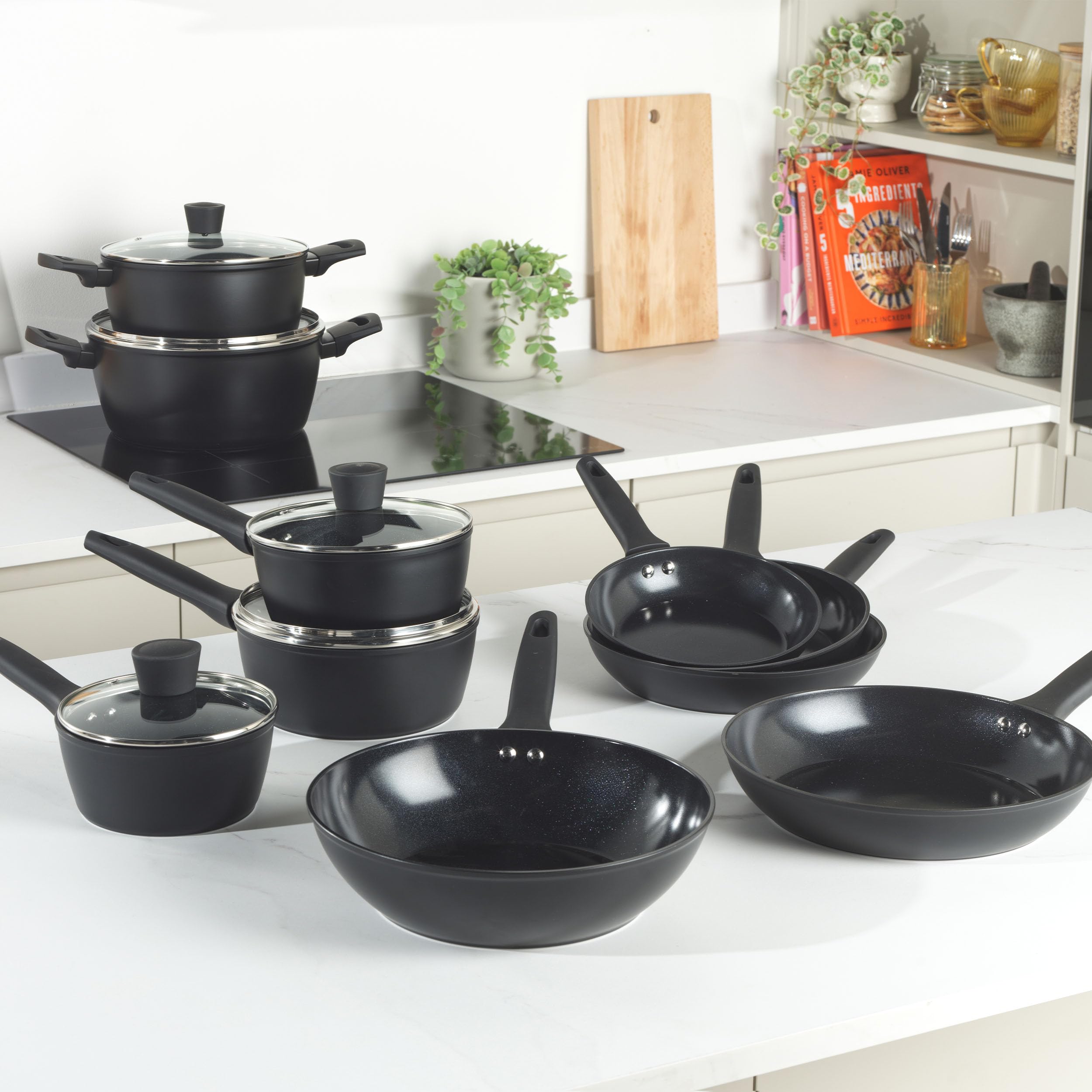 Russell Hobbs RH03261EU7 Verde Thermocollar 28 cm Stir Fry Pan, Healthy Ceramic Non-Stick Coating, PFAS-Free - Image 4