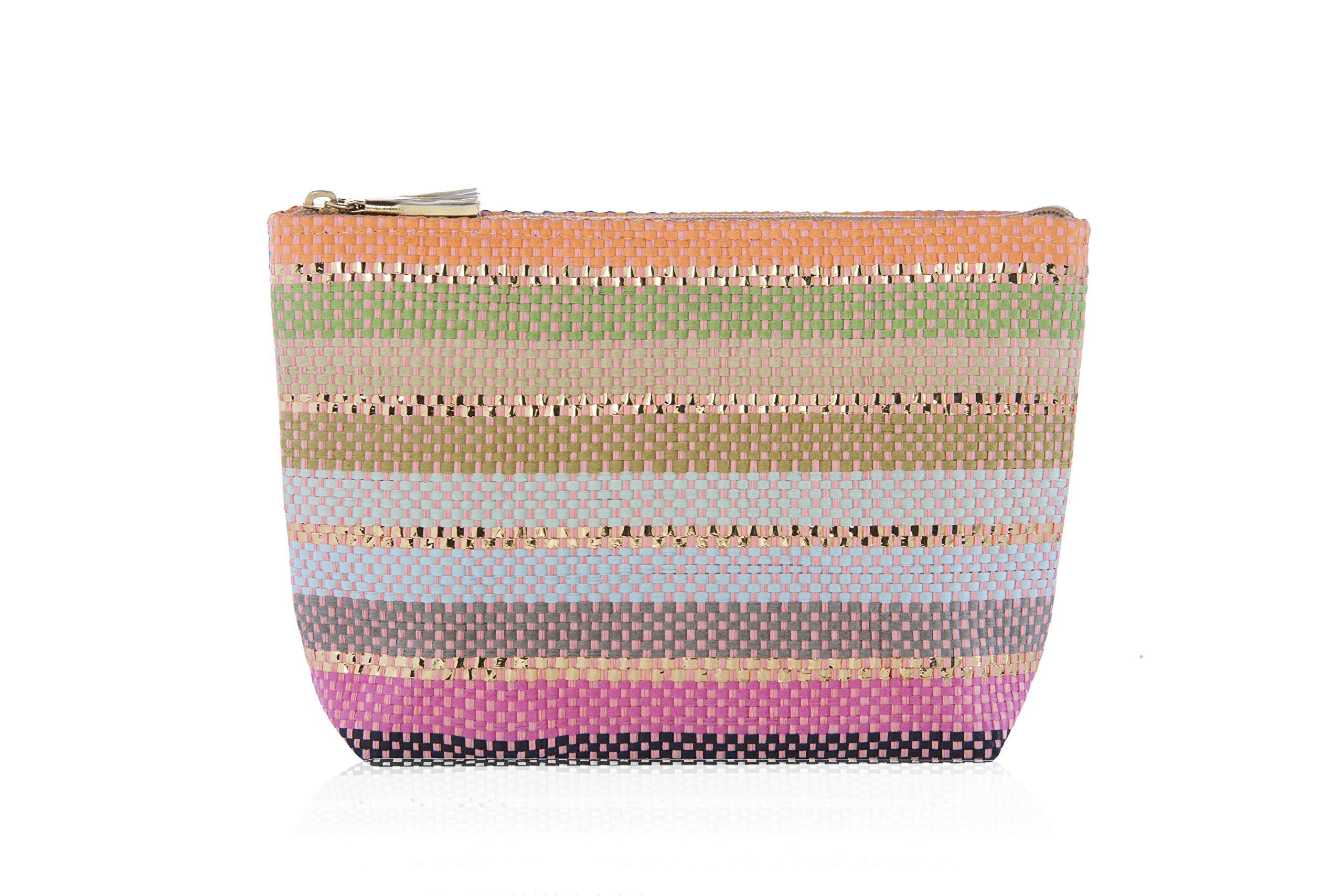 ShiraleahValeria Zip Pouch, Pink