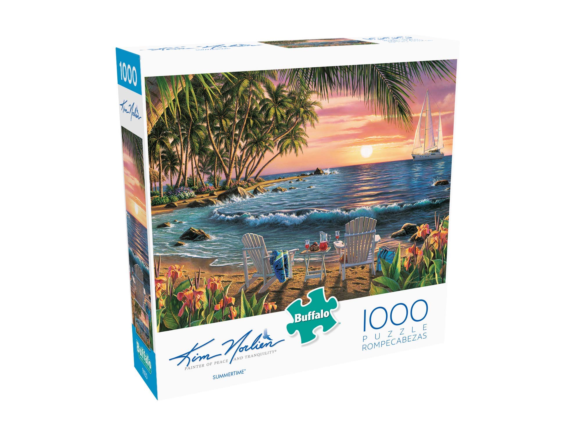 Amazon.com: Buffalo Games - Kim Norlien - Summertime - 1000 Piece