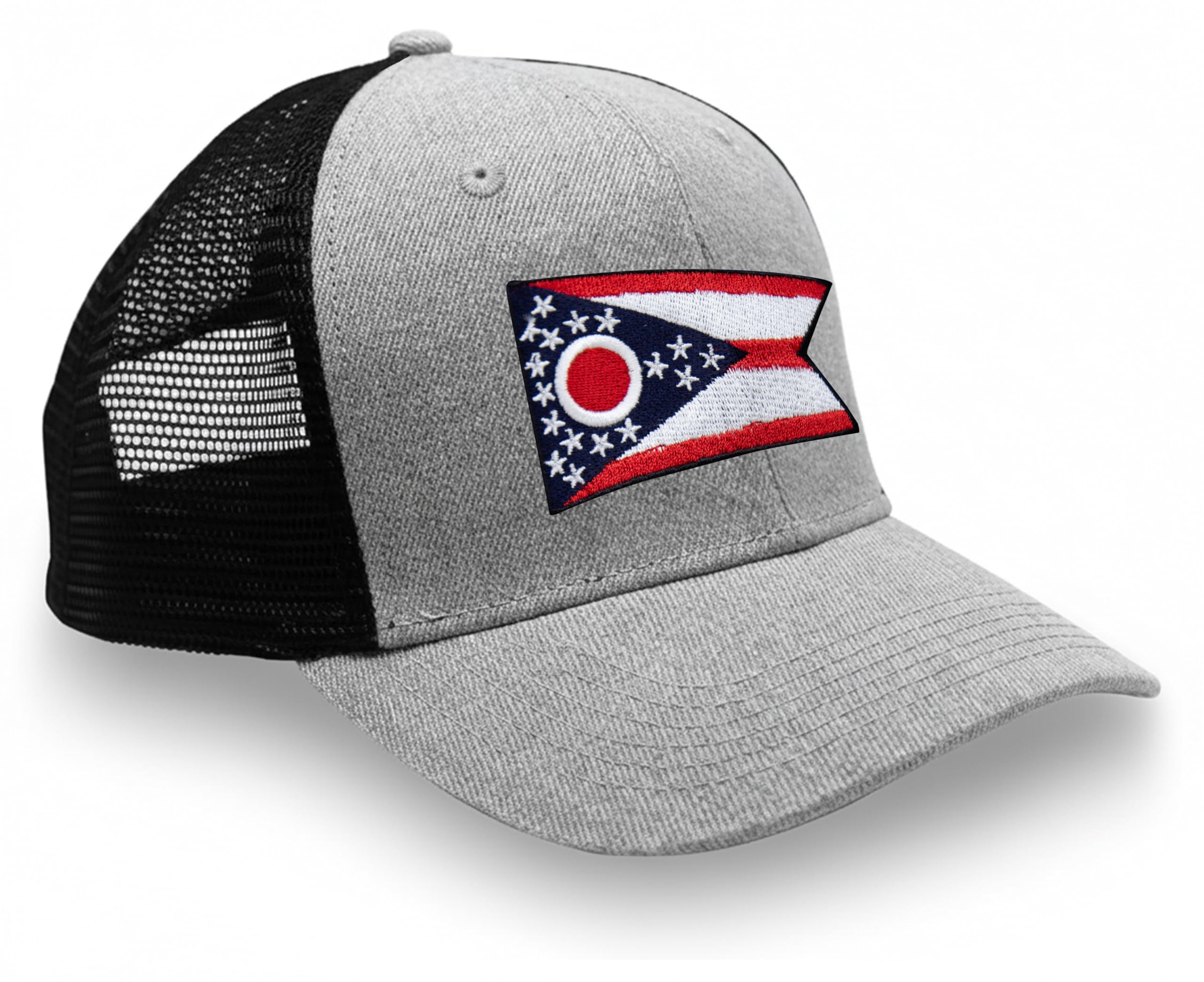 International Tie State Hat for Men and Women, Adjustable Snapback Trucker Baseball Cap with Embroidered Patch