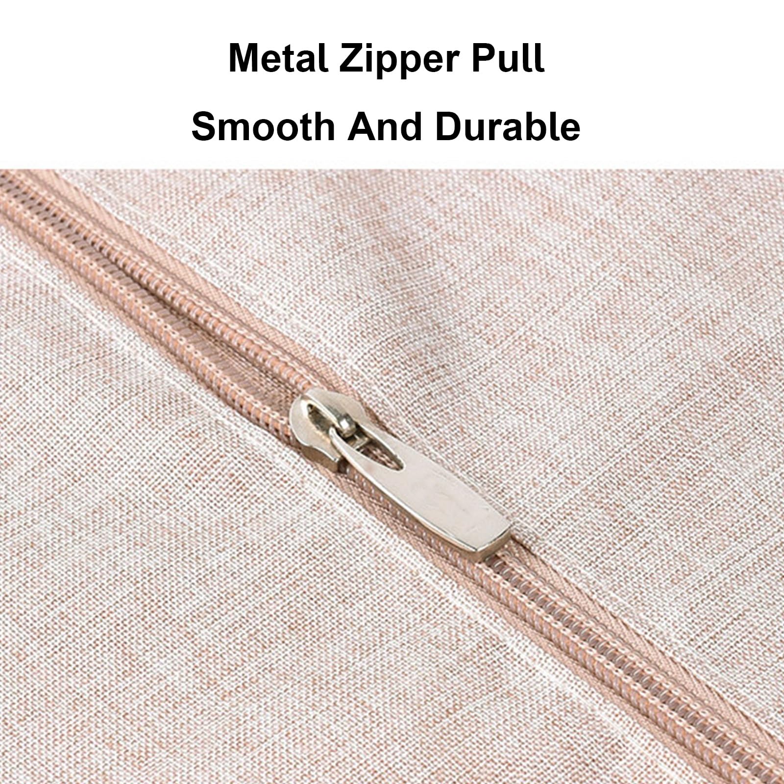 Fundas Ropa Bolsas Guardar Ropa de Tela Oxford para Perchero, con Ventana Transparente para Abrigos Camisas Chaquetas