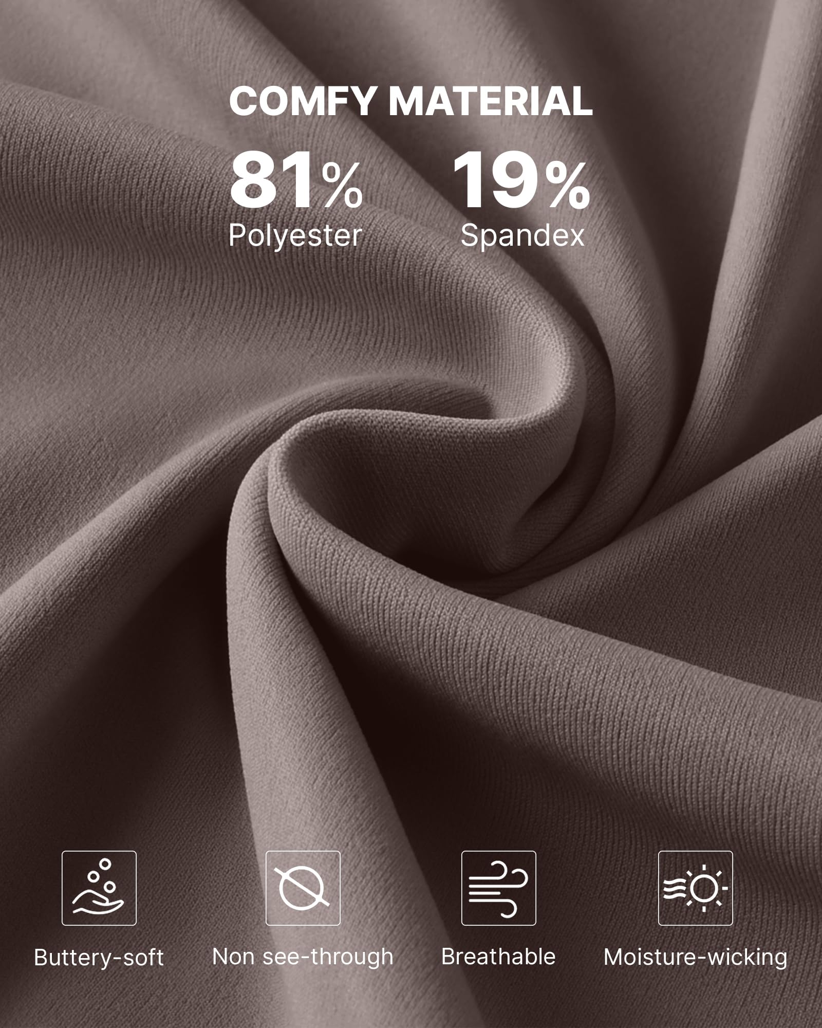 G4Free Women's Yoga Pants with Pockets Wide Leg Business Casual Pants High Waist Work Slacks Straight Leg Dress Pants Lightweight Sweatpants(Taupe,S,29