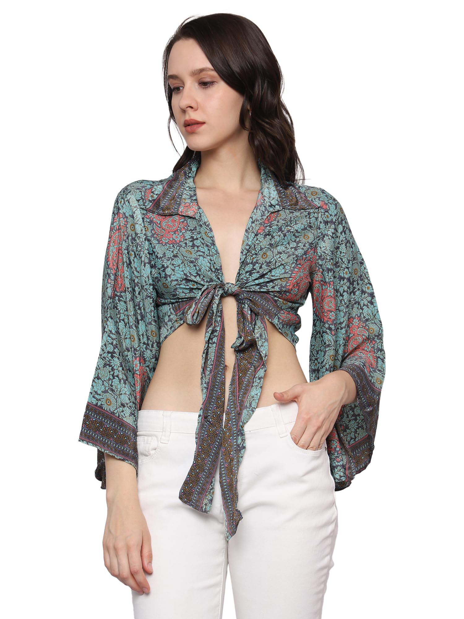 KE KanhaExportsKE Kanha Exports top for Women Stylish Western | wrap Tops for Woman | Perfect on Jeans Tops for Woman | Summer top | Beach Outfits Dress for Women Stylish