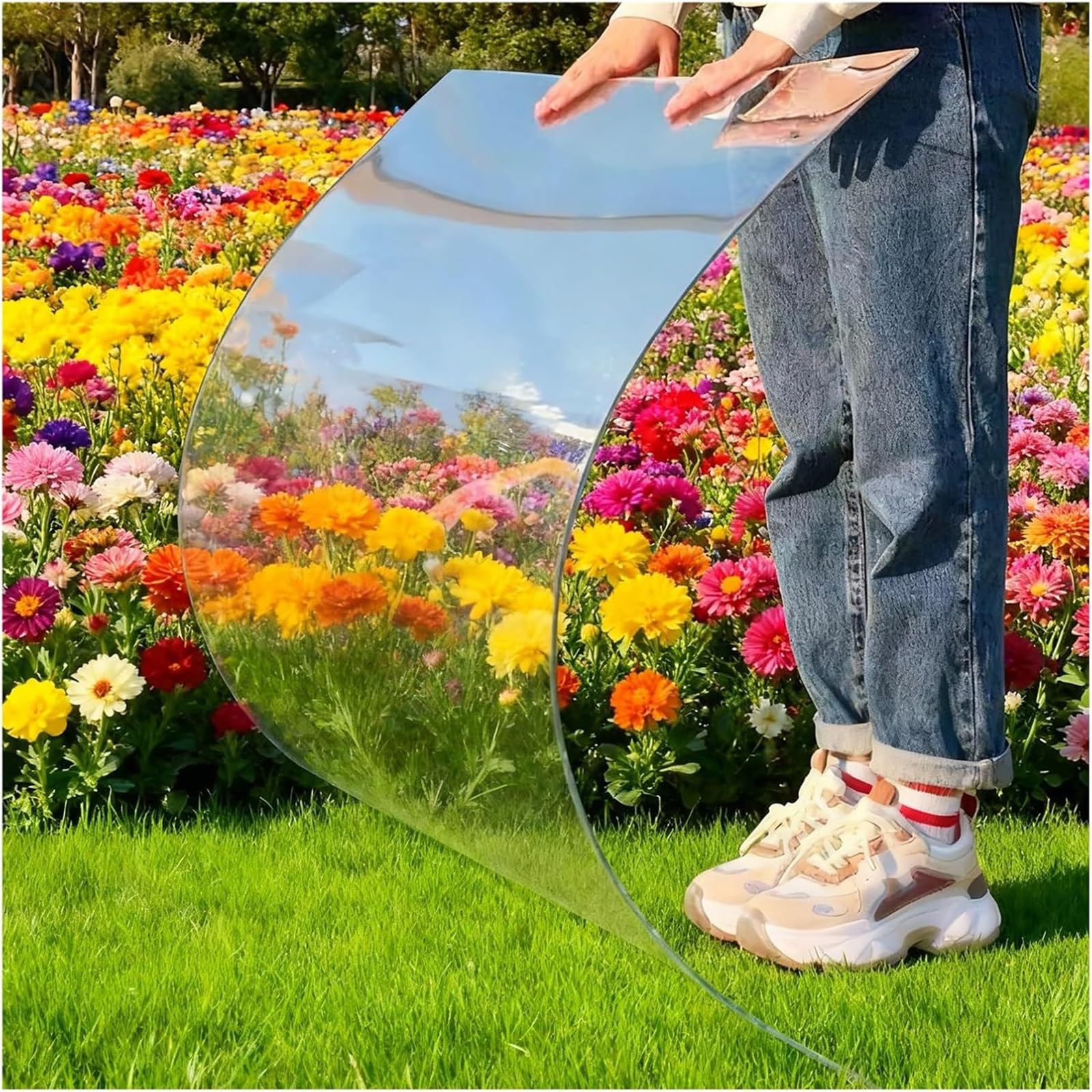 Dtyubfg Clear Polycarbonate Sheet Roof Panels, Polycarbonate Greenhouse Panels,Transparent Acrylic Board,Acrylic Plastic Sheet for Greenhouses,Sheds,Carports,Huts,Kennels,Easy to Cut