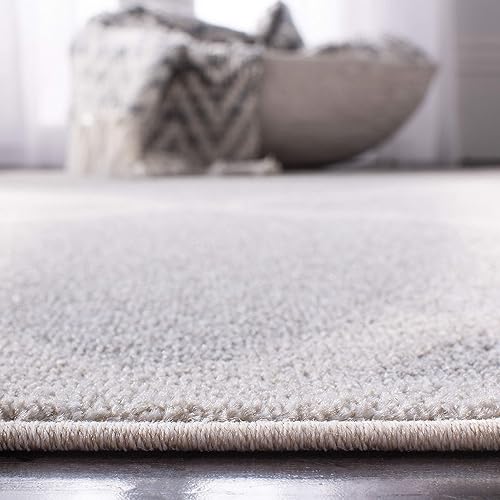 Vista 48 de Safavieh Amherst Collection amt421b Gris Claro y Beige Interior/exterior Area Rug, Polipropileno
