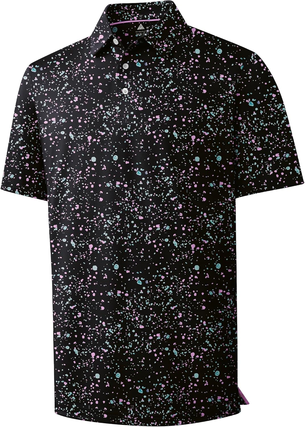 Black Splattered Paint