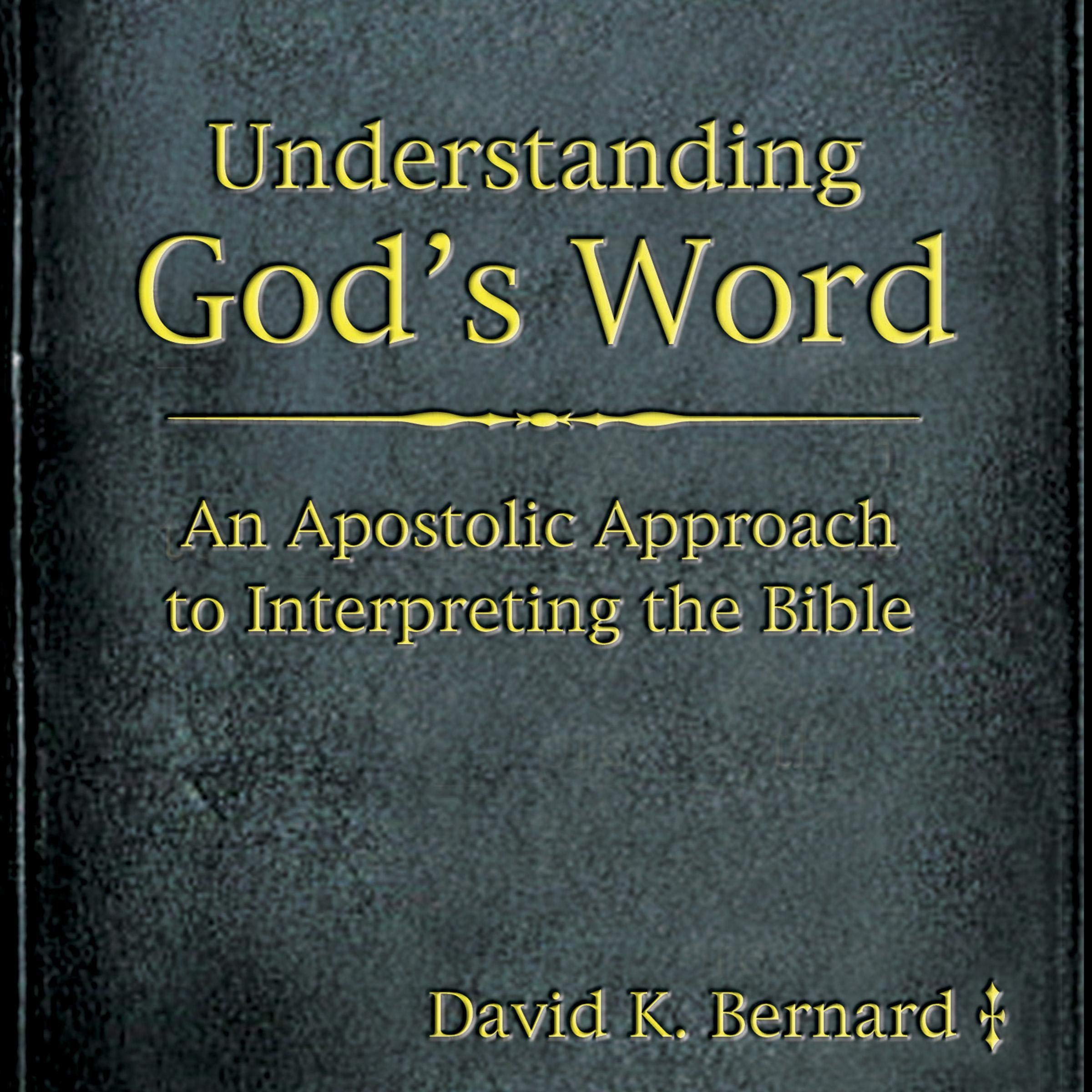 Cover art for Understanding God's Word