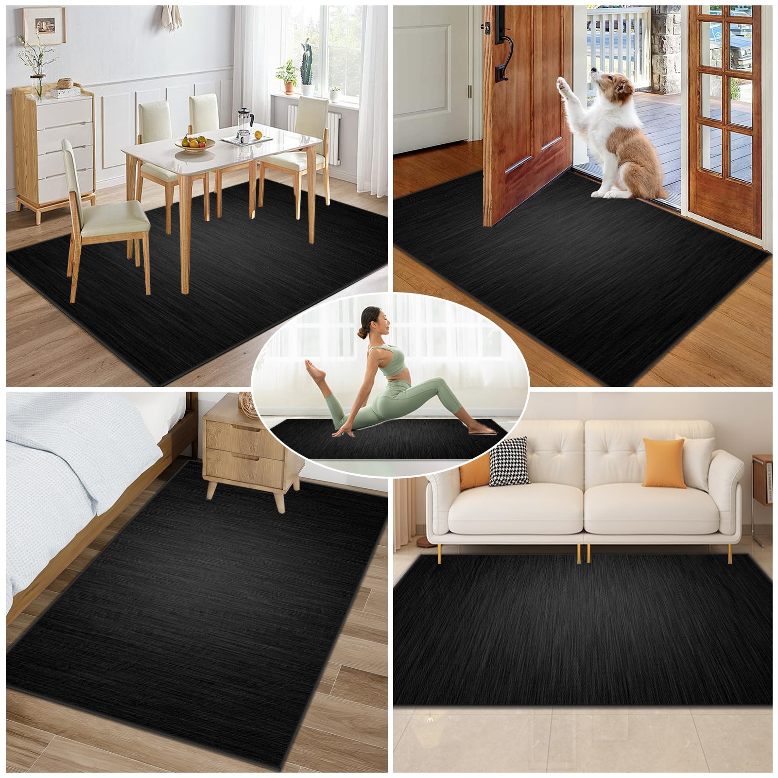Protector Suelo Silla Ruedas Antideslizante 130 x 150 cm