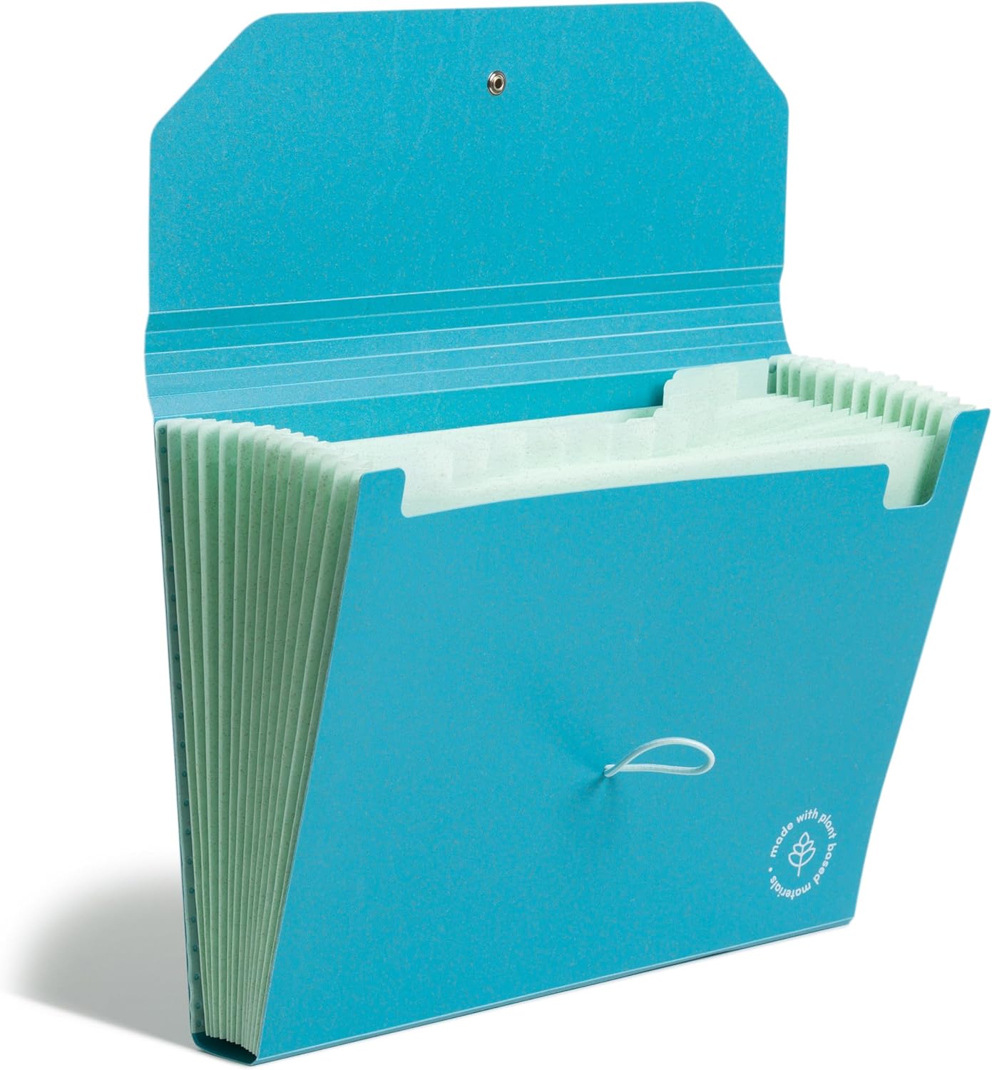 U Brands 13-Pocket Accordion File Organizer, Letter Size, Expandable File Folder Folder (U-Eco)