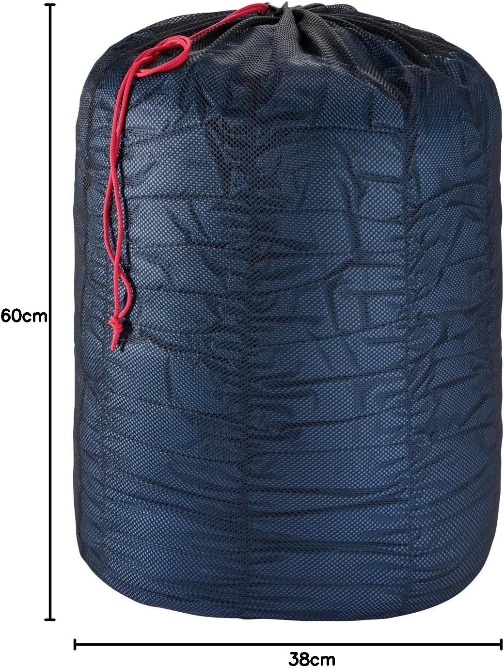 deuter Exosphere -10° L - Large Synthetic Fibre Sleeping Bag, Steel-Fire