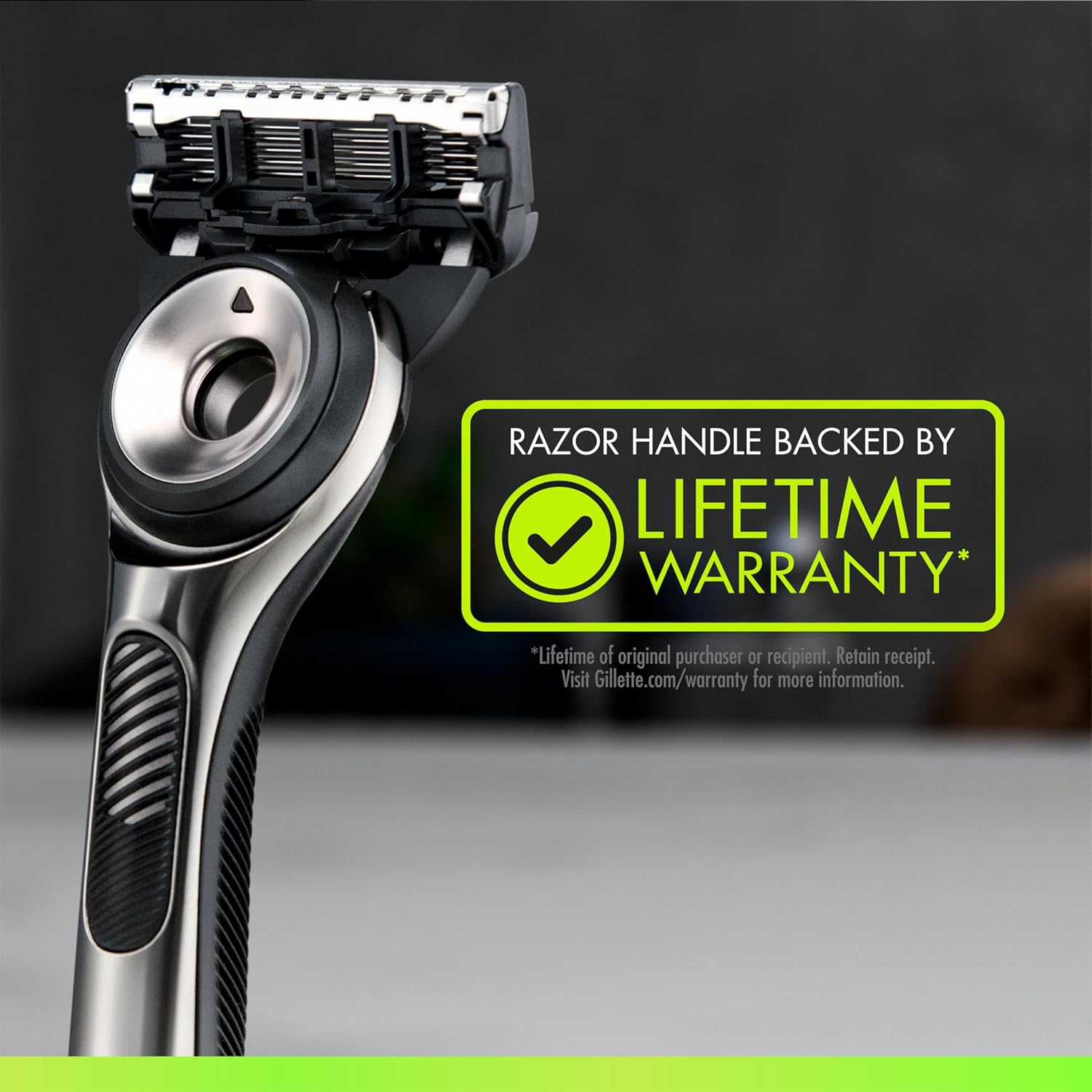 GilletteLabs with Exfoliating Bar by Gillette Razor for Men - 1 Handle, 4 Razor Blade Refills, Includes Premium Magnetic Stand - Image 6