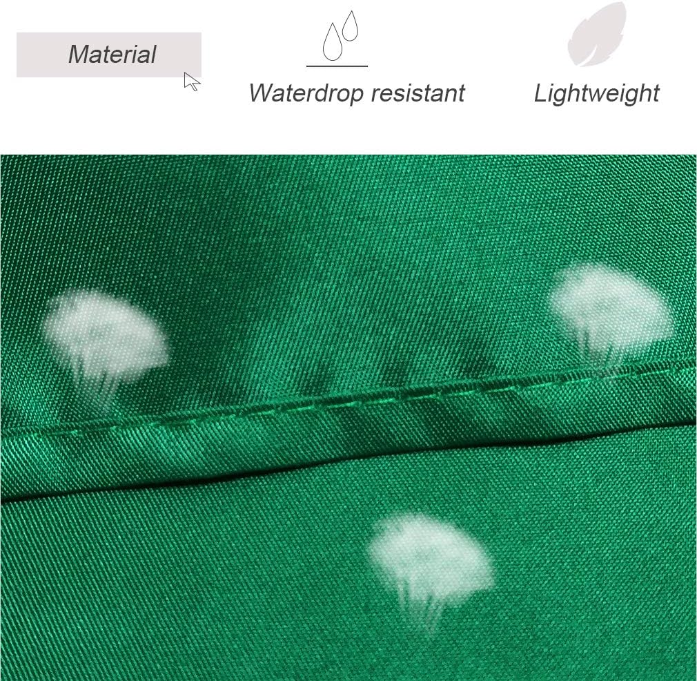 12 pcs Green Aprons Bulk Waterdrop Resistant for Women Men Kitchen Cooking Grilling Aprons with 2 Pockets (24x28 inch, Green)… - Image 3