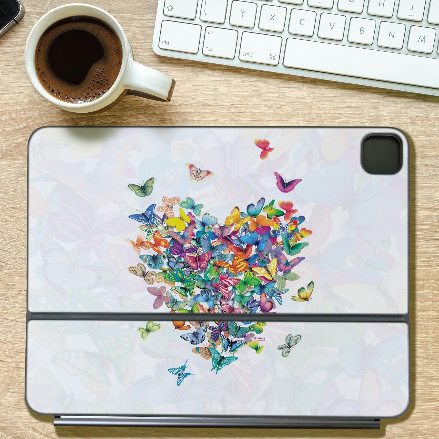 Keyboard Skin Compatible with Apple Magic Keyboard for iPad Pro 13" (M5) 2025 - Wildheart - Premium 3M Vinyl Protective Wrap Decal Cover - Easy to Apply | Crafted in The USA by MightySkins