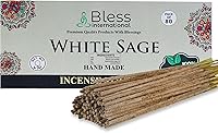 Vista 69 de Bless International - Varitas de incienso 100% natural, hechas a mano, sumergidas a mano, aromas de olíbano y mirra, libres de químicos orgánicos