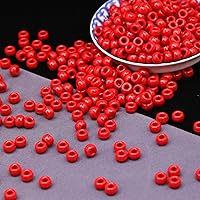 Vista 18 de Coloridas cuentas de plástico para pulseras para hacer joyas, pulseras de amistad, 0.236 x 0.354 in, multicolor para cuentas, trenzar el cabello