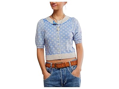 Free People Isla Patterned Cardi Women