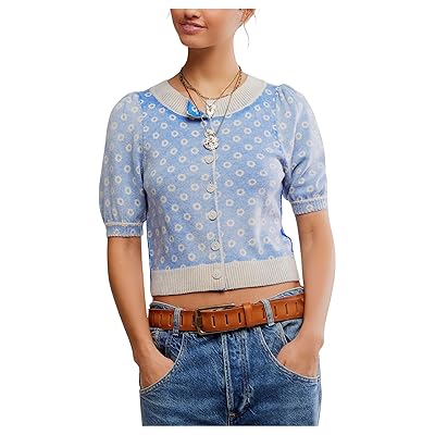 Free People Isla Patterned Cardi Women