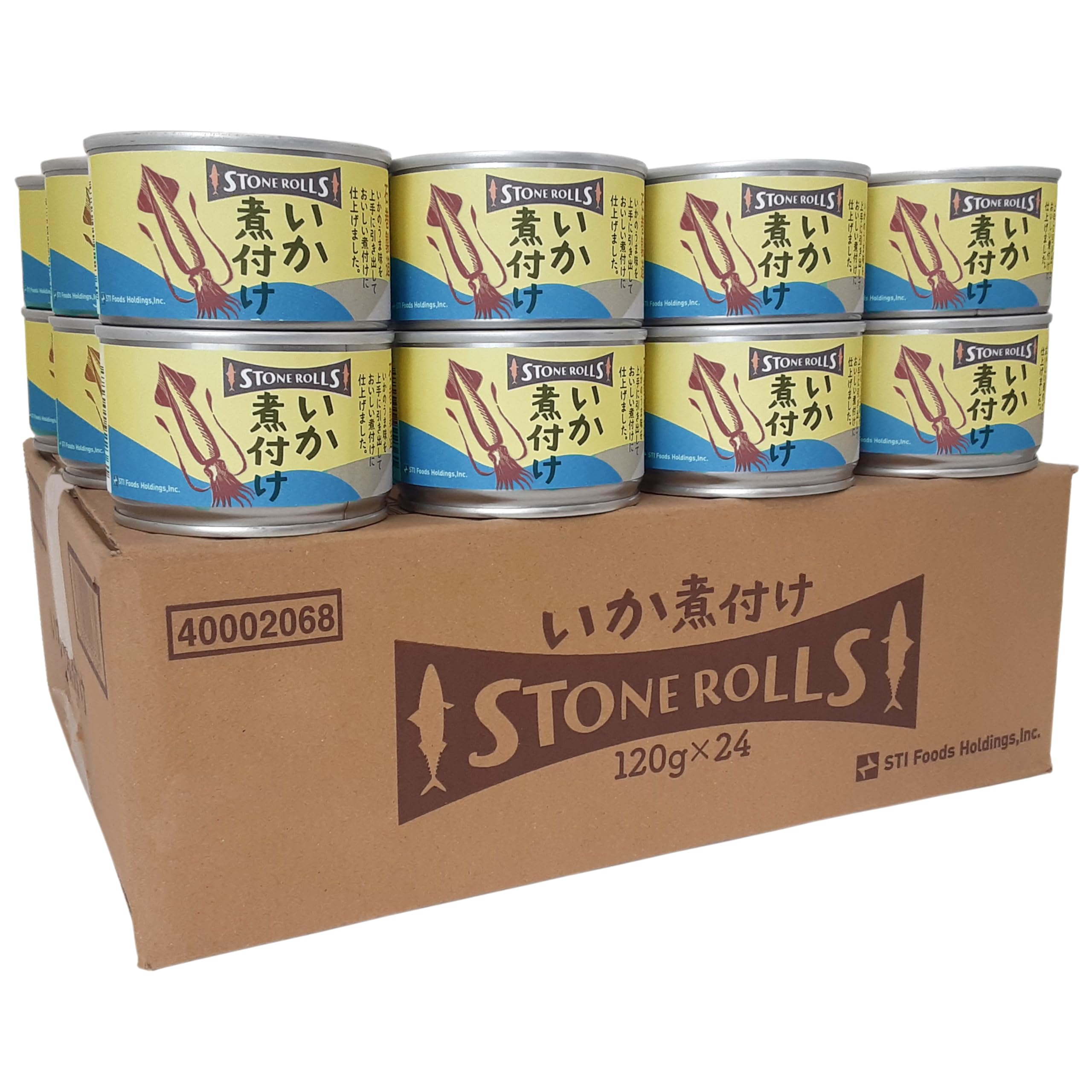 Amazon | STONE ROLLS（ストンロルズ）いか煮付け 120g (24缶セット