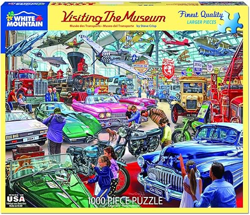 Miniatura 2 de White Mountain Rompecabezas de 1000 piezas para visitar el museo