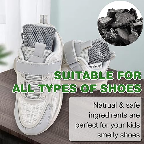 Miniatura 3 de Marsheepy - Paquete de 6 bolsas desodorizantes para zapatos, bolsas eliminadoras de olores de zapatos, desodorizantes de guantes de boxeo y