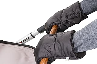 Biddy Manoplas para carro de bebé I guantes para sillas de paseo - extra cálidas, impermeables, transpirables