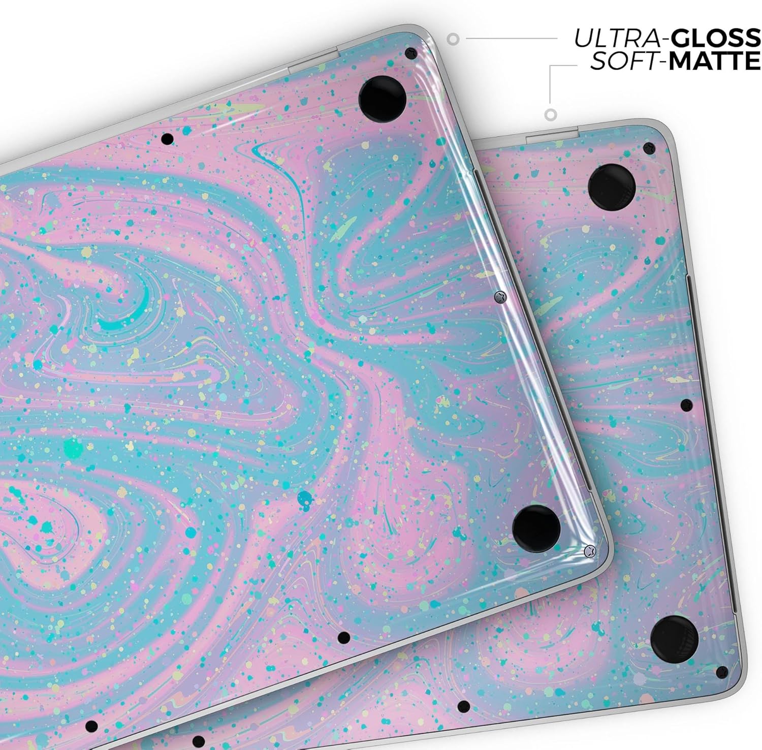 DesignSkinz - Compatible with MacBook Pro 13" w TB (A1706/A1989/A2159) - Skin Decal Protective Scratch Resistant Vinyl Wrap - Magical Marble