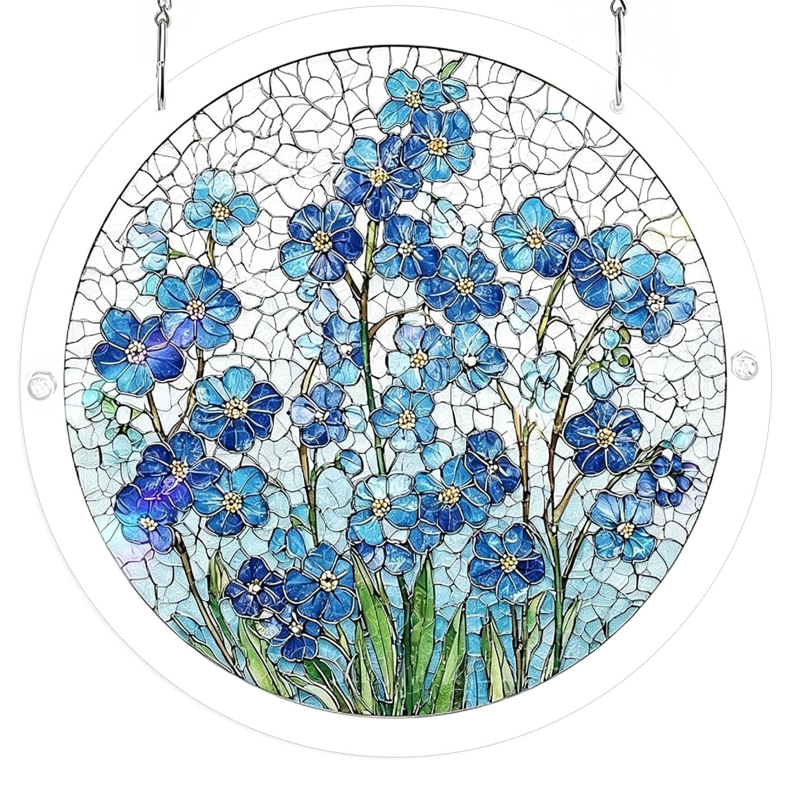 Puzzle Suncatchers 2D Acrylic Stained Glass Effect Window Hanging Garden Decors Valentines Day Womens Acrylic Puzzle Suncatchers