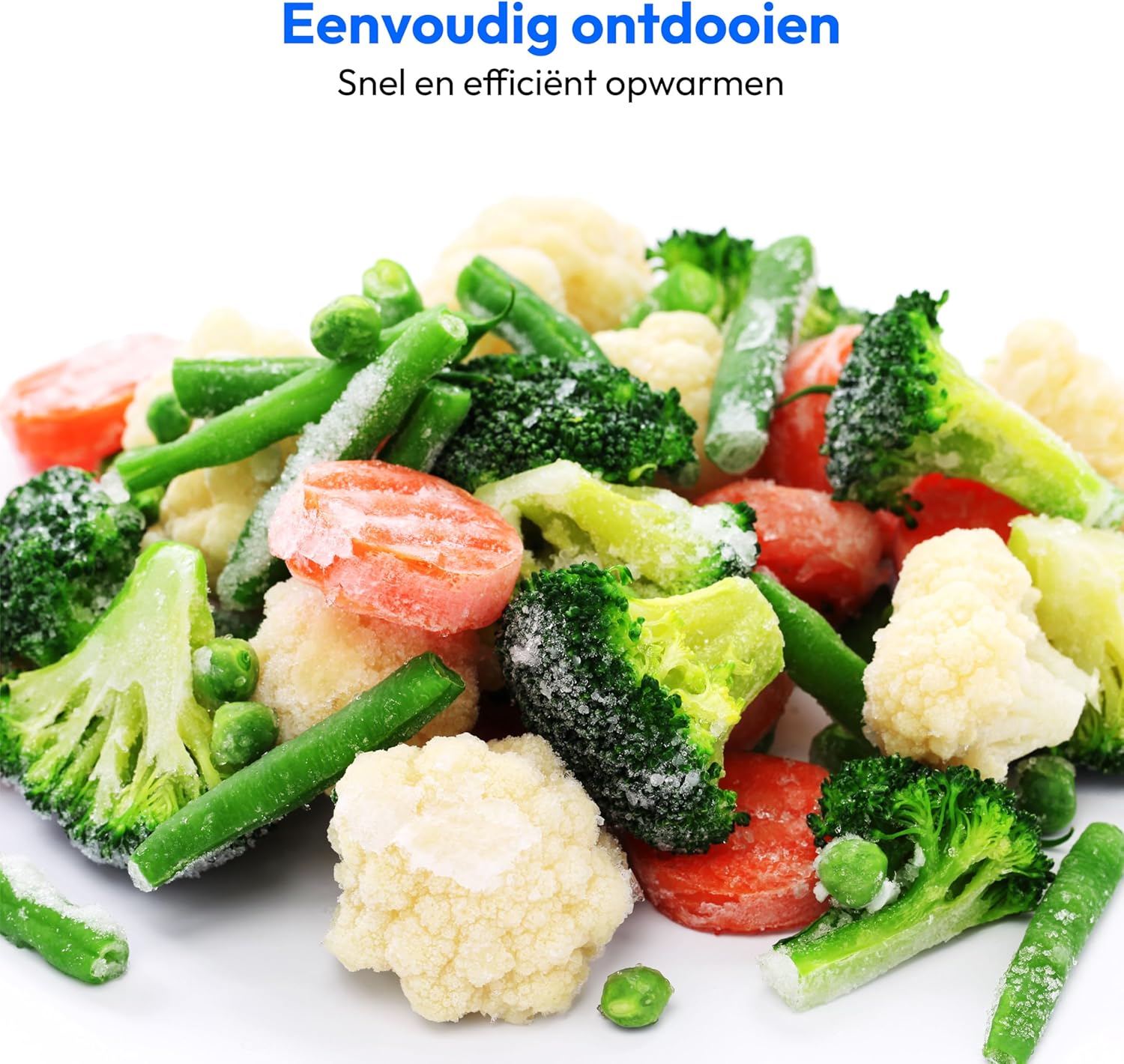 MEDION MD11475 Microwave Oven defrosting frozen vegetables